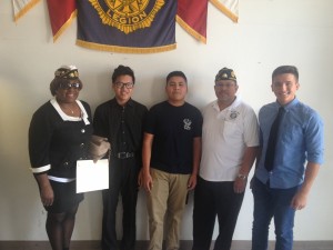 5/1/2016 Boy's State Orientation Post 299 Chino